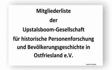 Mitgliederliste