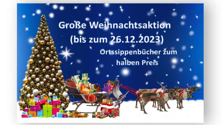 Große Weihnachtsaktion 2023